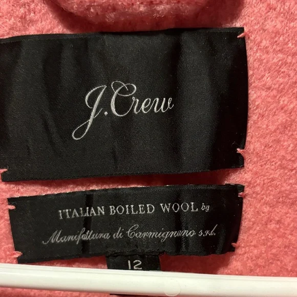 J. Crew Pink Coat - Picture 2 of 4